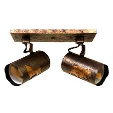 Copper Canyon Lodge And Cabin Track Lighting Dual Track Head