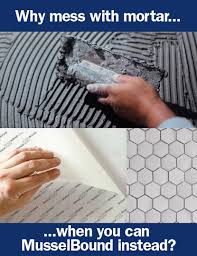 Musselbound Adhesive Tile Mat