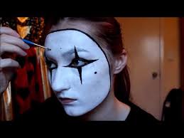 easy french mime costume makeup