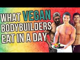what i eat in a day vegan bodybuilders