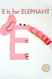 letter e craft e is for elephant