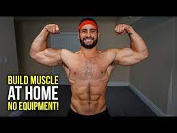 home workout to build muscle no