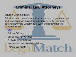 The english word attorney has french origins, meaning a person acting for another as an agent or deputy. Criminal Defense Lawyer Basics