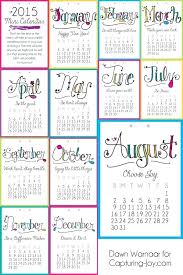 Free Printable Calendar Templates 2015 Yearly Monthly Template Image