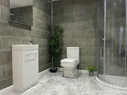Klassic Graphite Tile Effect Bathroom