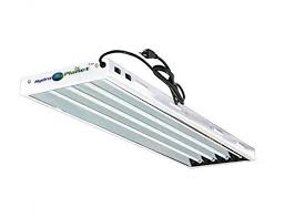 Hydroplanet T5 Growing Fixture 4 Ft 4 Lamp Fluorescent Bulbs Included For Indoor Horticulture Gardening