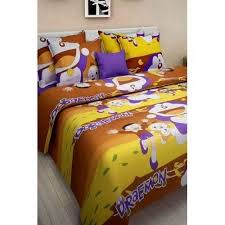 Cotton 3d Double Bed Bedsheet For Home