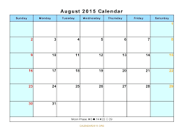 Template 2015 Monthly Calendar Template Printable November 2015