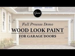 Custom garage doors are our specialty and are created to your specifications. Giani Wood Look For Garage Doors Full Demo Youtube