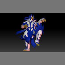 STL file Pokemon Gigantamax Urshifu Rapid Strike・Template to download and  3D print・Cults