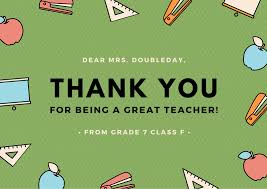 Here are some teacher appreciation thank you cards and gift tags that you can download, customize, and print for free. Free Custom Printable Teacher Thank You Card Templates Canva