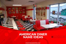 nostalgic american diner name ideas