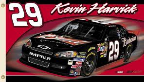 Drove a pink car in nascar. Kevin Harvick Harvick Nation Giant 3 X5 Nascar Flag 29 Bud Chevrolet Impala Available At Www Sportsposterwarehouse Nascar Flags Team Colors Kevin Harvick