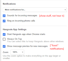 Hangouts.google.com go to the left side main menu by clicking on the 3 stacked lines in the top left corner of the browser window go to the hangout apps and add the extension for chrome hangouts How Do You Disable The Popup Notification In The Google Hangouts Extension For Chrome Web Applications Stack Exchange