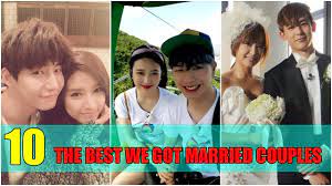 In may of 2013, matthew posted. Top 10 The Best We Got Married Couples Youtube