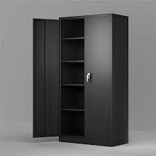 storage cabinet with shelves doors 72