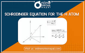 Schrodinger Equation For The H Atom