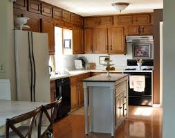 Paint Oak Kitchen Cabinets White