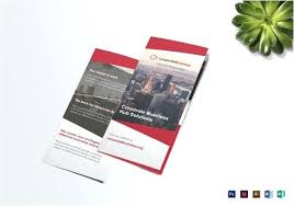 Word Templates For Brochures Microsoft Word Brochure Template