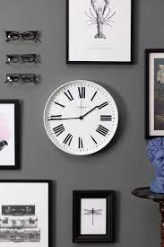 Jones Clocks White Wall