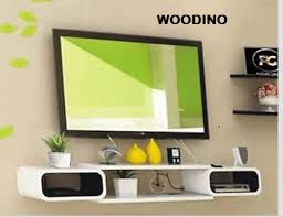 Wooden Wall Set Top Box Stand Tv