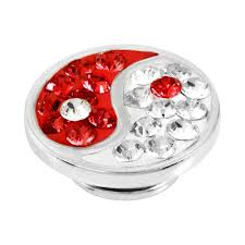 kameleon jewelry scarlet yin yang jewelpop kjp041 red