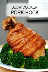 slow cooker pork hock chinese style