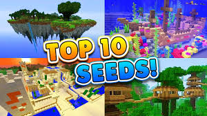 A look at some of the plant seeds from monticello. Top 10 Best Seeds For Minecraft Pocket Edition Ps4 Xbox Switch Pc Youtube