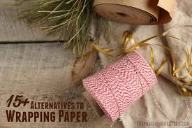 15 wrapping paper alternatives