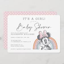 disney baby shower invitations