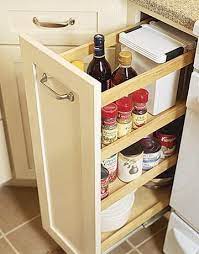 When you design a kitchen or any other storage cabinetry system such as laundry room counters, garage counters, home office desk systems, you need to figure out a good balance between drawers and cupboards with shelves (or open shelves). These Amazing Kitchen Decor Ideas Are Just What Your Favorite Room Needs Decorating Small Spaces Pull Out Kitchen Cabinet Pantry Cabinet