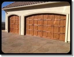 custom wood garage door add beauty 2 ur