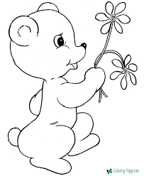 valentine s day coloring pages flowers