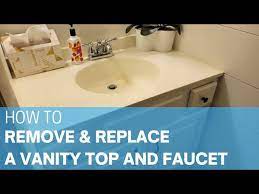 Remove And Replace A Bathroom Sink Diy