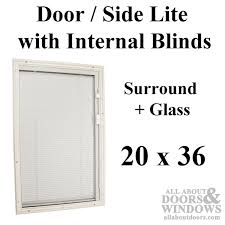 Venetian Blinds Door Lite
