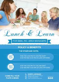 Lunch And Learn Invitation Template Invitation Card