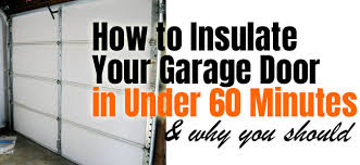 garage door insulation kit a quick 60