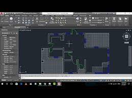 House Plan Drawing In Autocad 2017