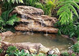 Outdoor Waterfalls Pool Pond