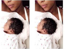 Image result for Davido's 2nd baby mama shares adorable photo with daughter
