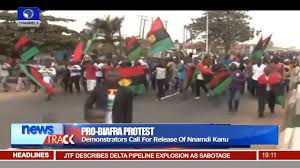 Our mission & vission 1. Pro Biafra Protest Demonstrators Call For Release Of Nnamdi Kanu 18 01 16 Youtube