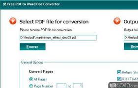 free pdf to word doc converter