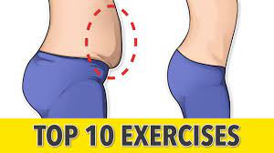 top 10 belly fat loss exercises to make
