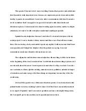 An essay about yourself in spanish   VALUE RESPONDING ML       