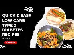 low carb dinner recipes for type 2