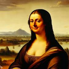 mona lisa woman smiling oil painting