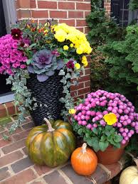 Fall Container Gardens Fall Planters