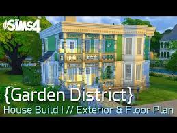 Sims 4 Sd Build Garden District I