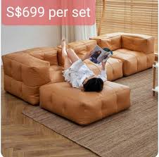 beanbag sofa set furniture home