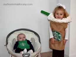 Paint the paper towel roll with the forest green paint using the foam. Starbucks Halloween Costume Our Home Made Easy